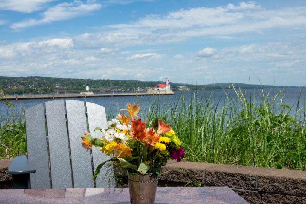 A view from our Bed and Breakfast in Duluth. A great location to go for a couples romantic getaway.