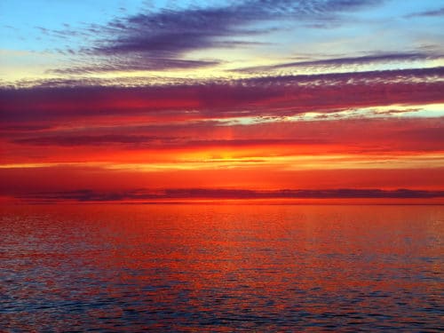 Lake Superior Summer Sunset