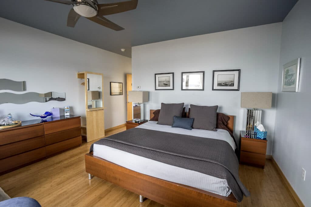 Photo of a guest room at our Duluth Bed and Breakfast, the perfect place to stay to explore the nearby Minnesota State Parks