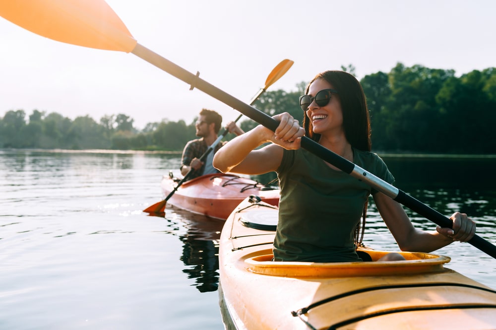 Kayaking on Lake Superior is one of the best things to do in Duluth.